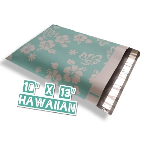 100 Hawaiian Poly Mailers 10x13 - Picture 3 of 4